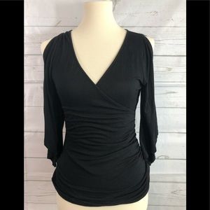 Boston Proper Cold shoulder top